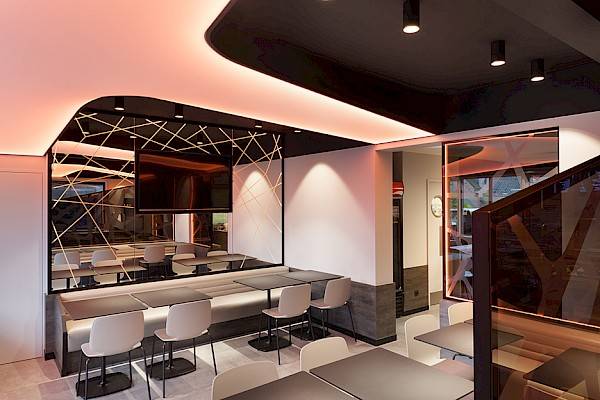 licht plafonds in 3D-vormen 